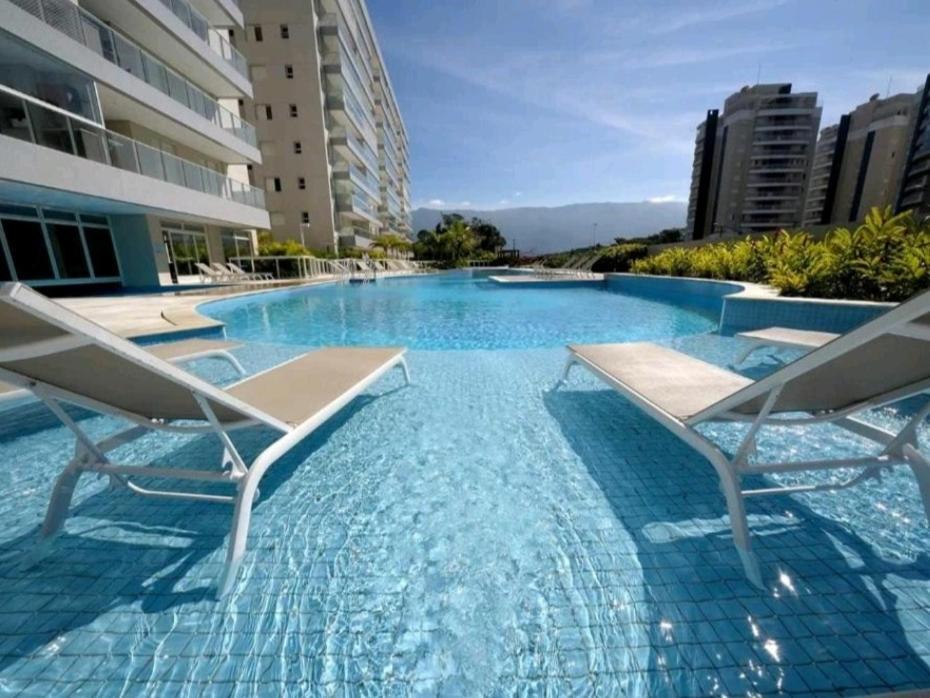 Apartamento Praia Bertioga Frente Mar Apartment ภายนอก รูปภาพ