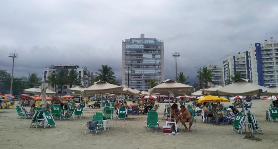 Apartamento Praia Bertioga Frente Mar Apartment ภายนอก รูปภาพ